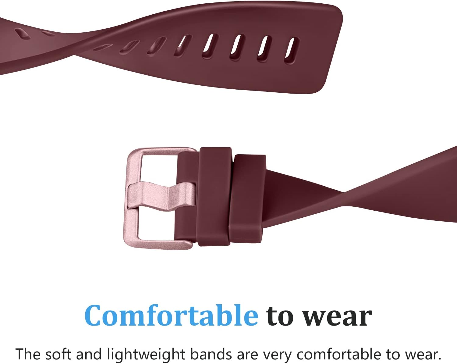 Vancle Correas para reloj inteligente Fitbit Versa 2Fitbit Versa SEFitbit Versa Lite para mujeres y hombres, correa deportiva de repuesto para reloj