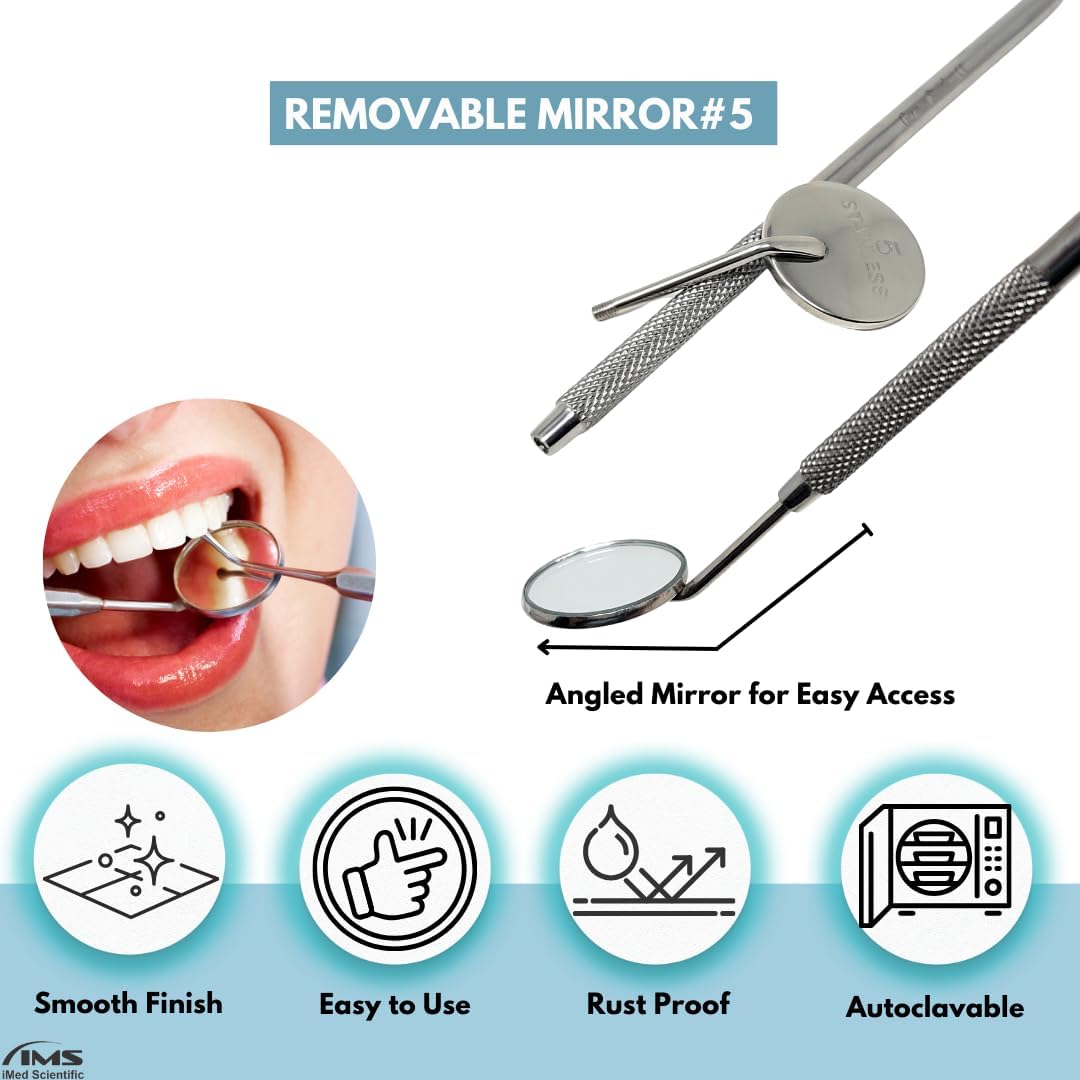 Herramientas dentales multifuncionales, 17 piezas, removedor de placa, juego de limpieza de dientes, kit de higiene bucal con limpiador de placa de