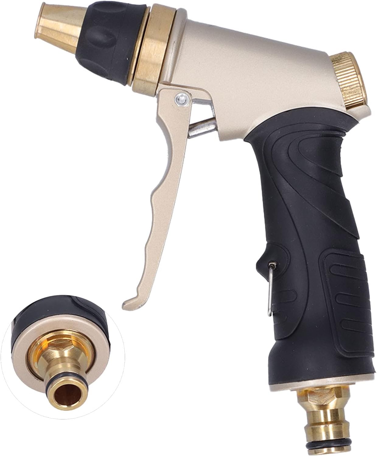 Pistola de lavado a presión Boquilla de riego portátil Pistola de pulverización de agua de alta presión Pistola de limpieza de lavado de autos
