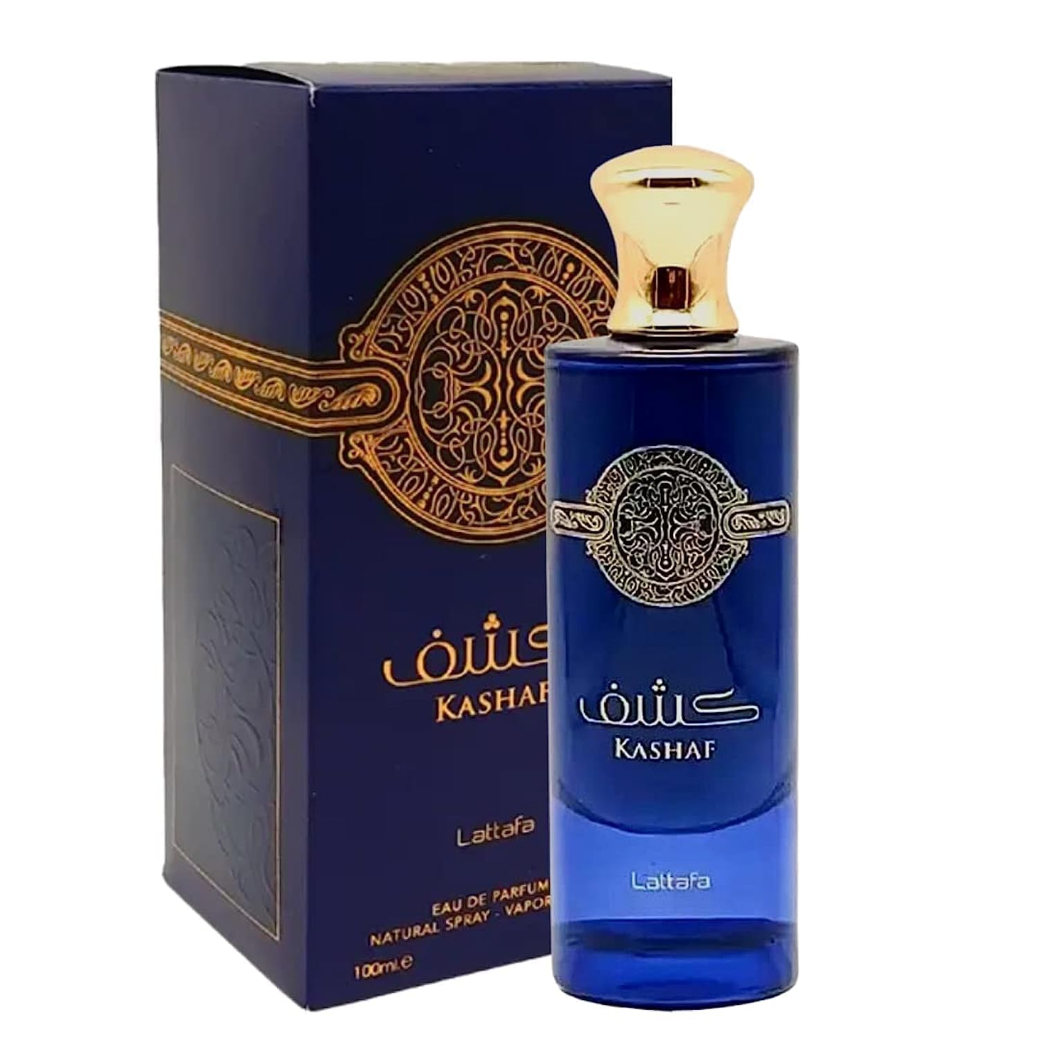 Lattafa Kashaf EDP-3.4 fl oz (3.4 oz) Unisex  Perfumes de grosella negra, frambuesa y azafrán