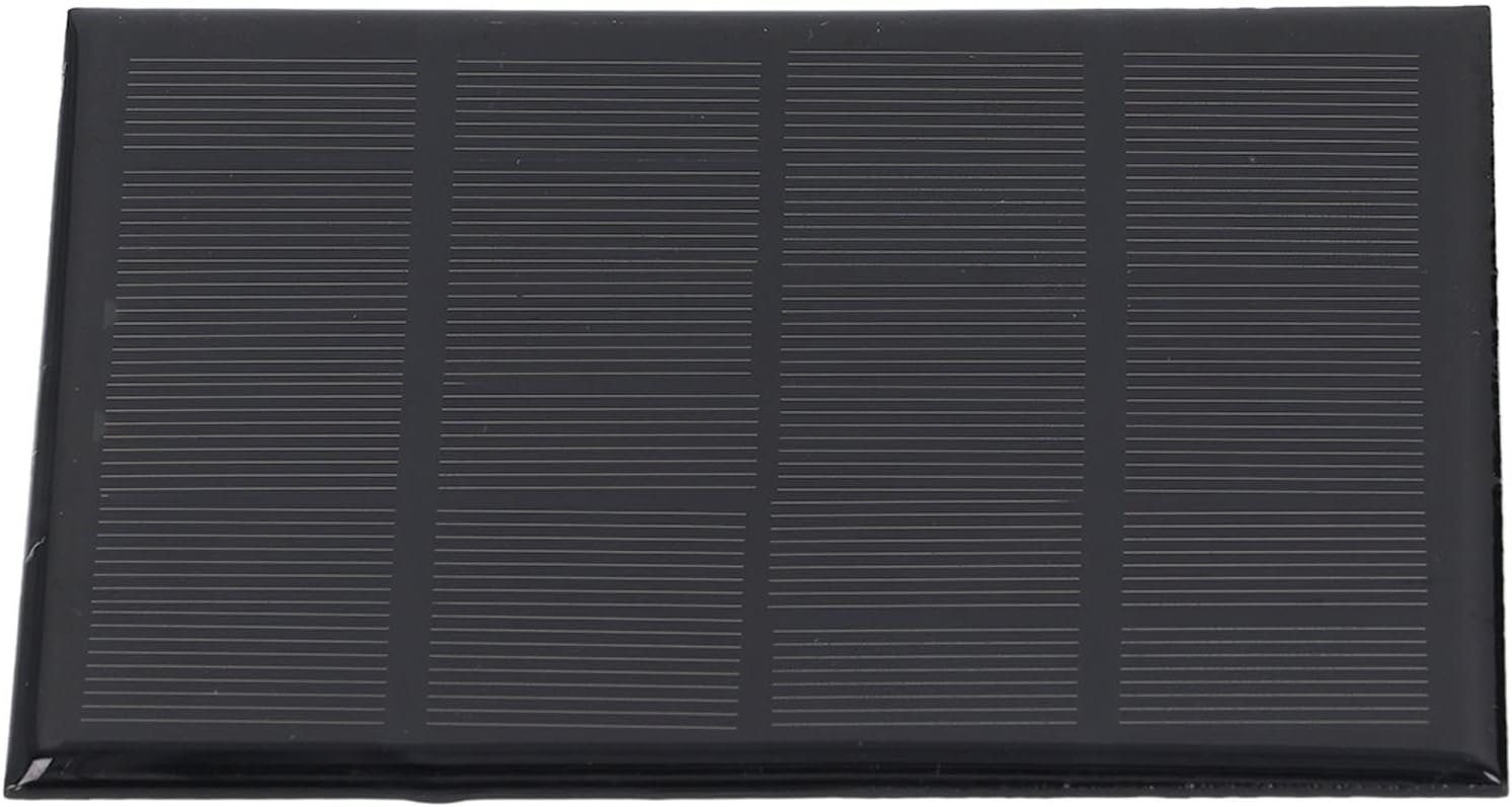 Panel solar, respetuoso del medio ambiente de alta conversión resistente al viento y a la nieve ahorro de energía 6V 320MA cargador de panel solar