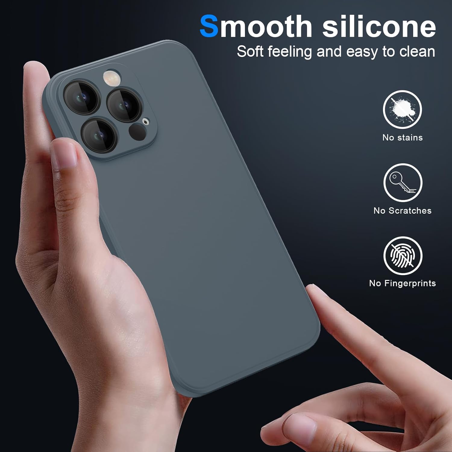 CMYFUTNG Funda para iPhone 13 Mini, silicona líquida de alta calidad sedosa al tacto, protección de la cámara, forro de microfibra suave