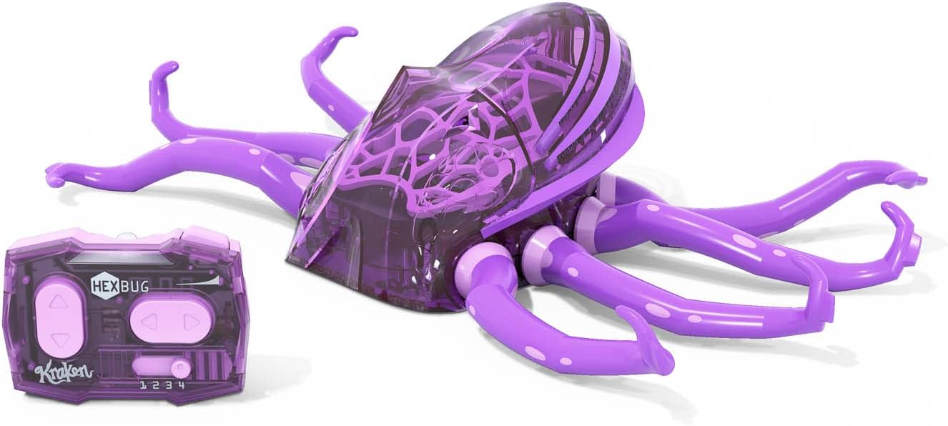 HEXBUG Kraken, criatura mítica robótica, los colores varían