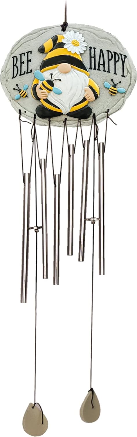 Spoontiques – Campanillas de viento – Decoración de jardín – Campanillas decorativas para decoración de patio y jardín – Campanilla de viento de