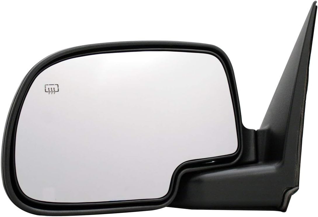 Espejo de repuesto para puerta lateral del conductor (GM1320293) compatible con Cadillac Escalade 2003-2006, GMC Sierra Yukon Chevy Silverado