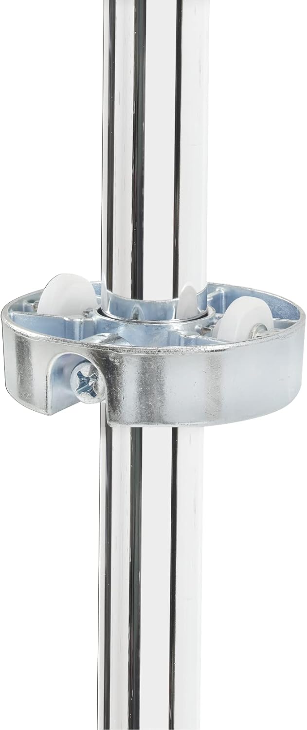 Rev-A-Shelf – 6072-20-11-52 – 20 pulgadas. Polímero blanco 2 repisas círculo completo Lazy Susan Set