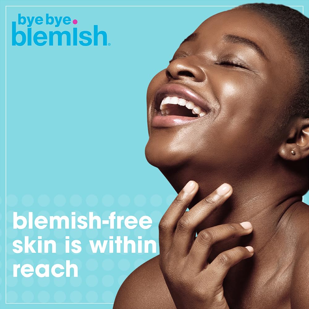 Bye Bye Blemish Parches de manchas y limpiador disolvente fórmula de control de aceite de hamamelis
