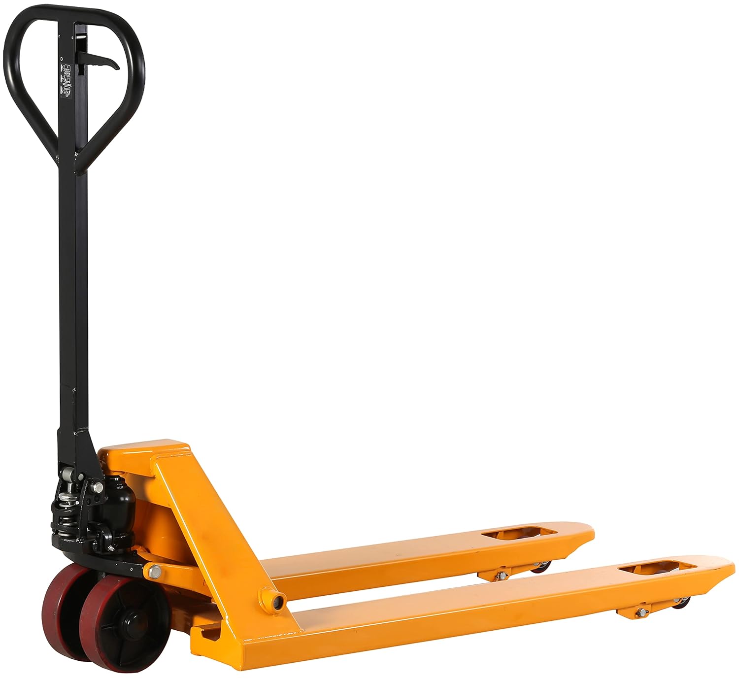 Tory Carrier Pallet Jack de mano, camión de plataforma manual de servicio estándar 48″ Lx27 W 5500lbs Capacidad