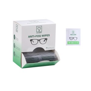 Toallitas húmedas antivaho de secado rápido, prehumedecidas individualmente envueltas para limpieza antivaho para gafas ópticas, gafas de sol, gafas Toallitas húmedas antivaho de secado rápido, prehumedecidas individualmente envueltas para limpieza antivaho para gafas ópticas, gafas de sol, gafas