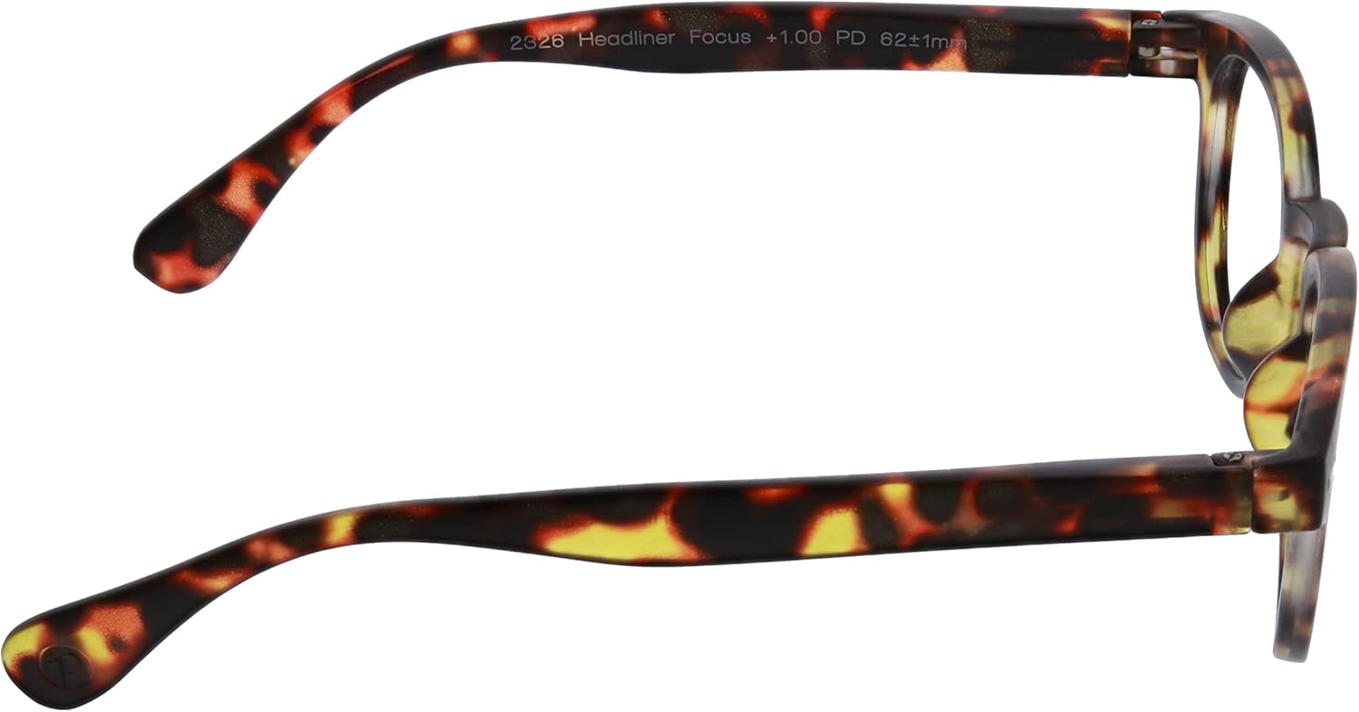 Peepers by PeeperSpecs Gafas de lectura con bloqueo de luz azul Headliner para hombre