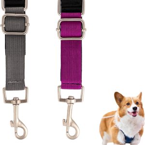 2 correas extensoras de aseo para perros, correa de nailon para aseo de perros, extensión de bucle de aseo resistente, correas ajustables para aseo 2 correas extensoras de aseo para perros, correa de nailon para aseo de perros, extensión de bucle de aseo resistente, correas ajustables para aseo