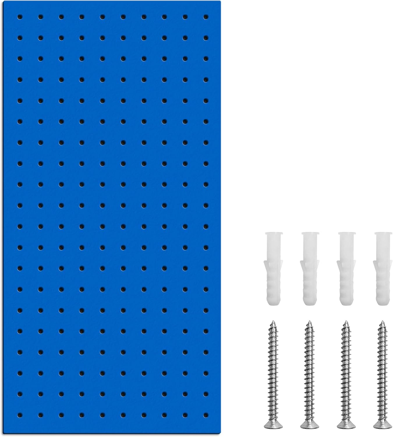 TIDIHAUSET Tablero de clavijas, panel de almacenamiento de herramientas para almacenamiento, organizador de pared de 16 x 32 pulgadas