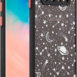 ZTOFERA Compatible con Samsung Galaxy S10, funda protectora con diseño de estrella planeta y cielo translúcido, carcasa trasera de policarbonato ZTOFERA Compatible con Samsung Galaxy S10, funda protectora con diseño de estrella planeta y cielo translúcido, carcasa trasera de policarbonato