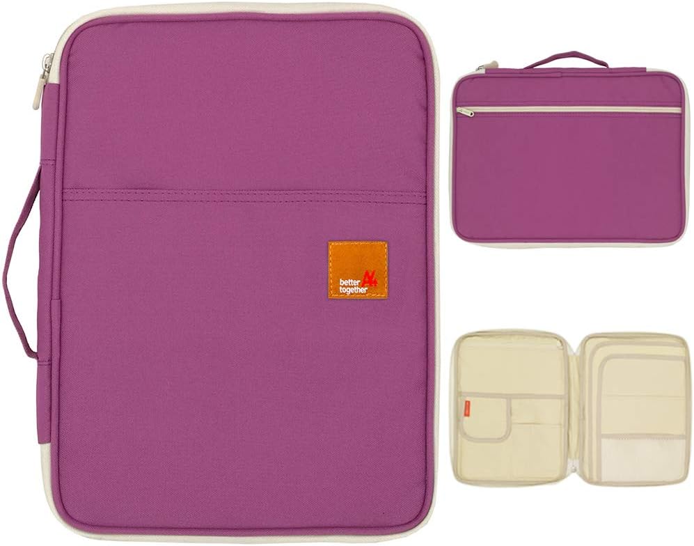 Mygreen universal de viaje organizadorelectrónicos accesorios bolsaarchivo de documento Bolsa, Púrpura), MG16600PLL