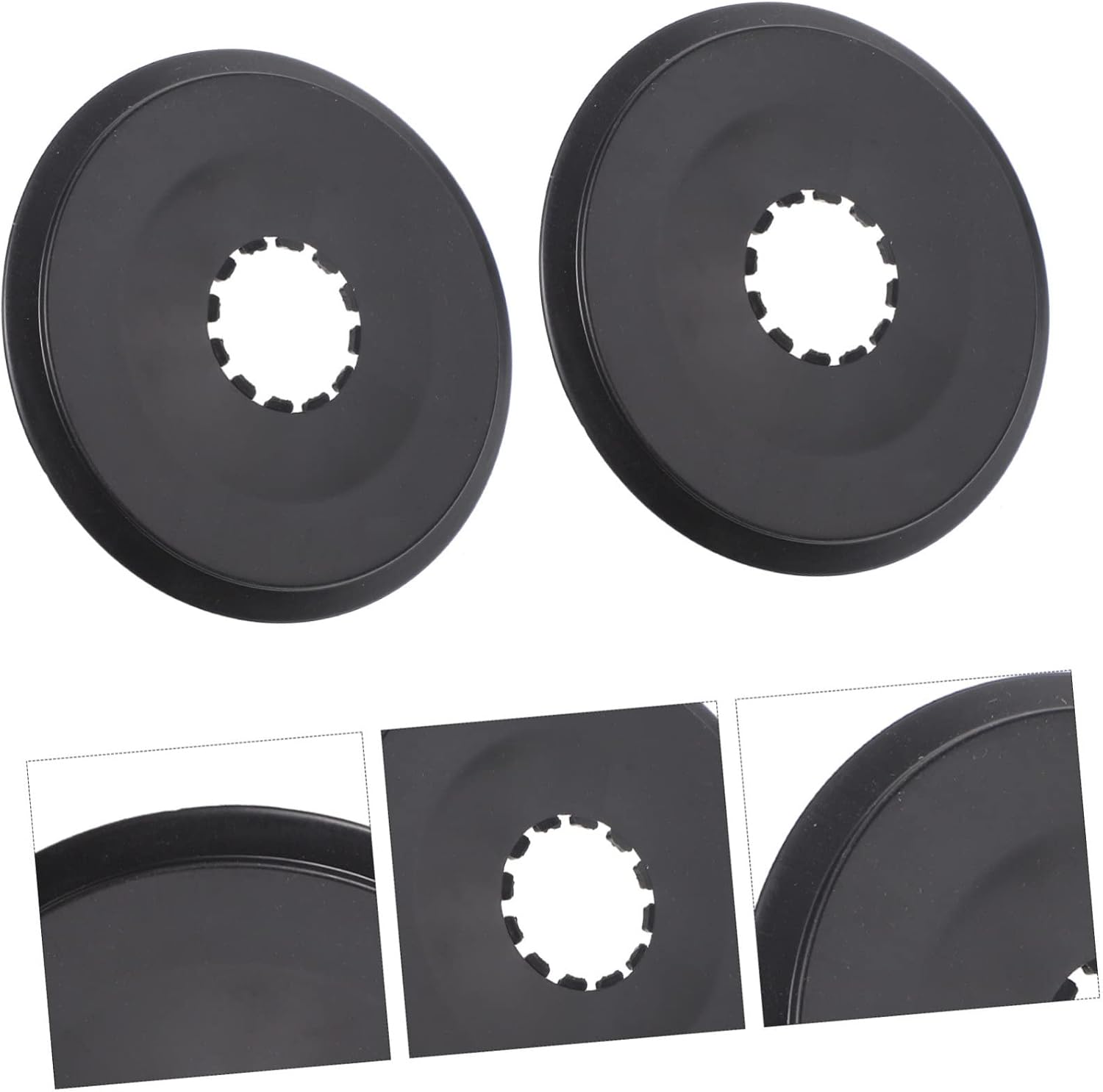 BESPORTBLE 10 Uds. Cubierta del volante de la bici Piñón de bicicleta Radios Freewheel Protector de radios Protector de placa Protector de la placa