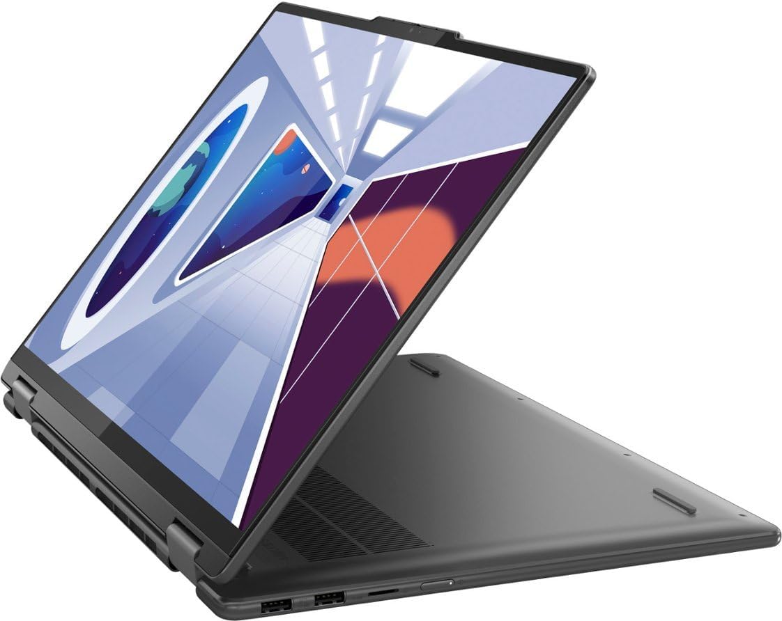 Lenovo Yoga 7 2023 2 en 1 Laptop 2 en 1 de 16 pulgadas, pantalla táctil WUXGA IPS 10-Core 13th Intel i7-1355U 16GB RAM 1TB SSD Iris Xe Graphics