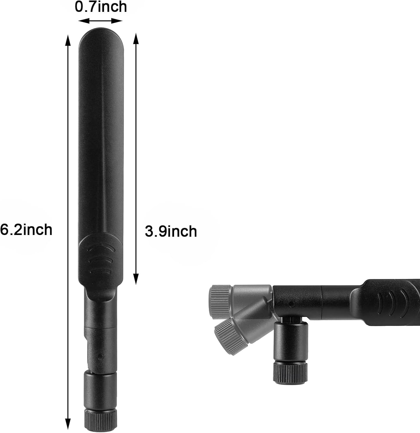 8dBi RP-SMA macho 3G 4G LTE Cámara celular Trail Antena de largo alcance compatible con SPYPOINT Link Micro Link Dark Link S Link EVO Tactacam
