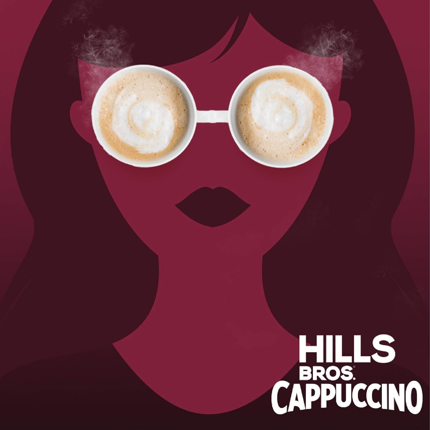 Hills Bros. Flavor Coffee (vainilla francesa sin azúcar, 12 onzas (paquete de 4)