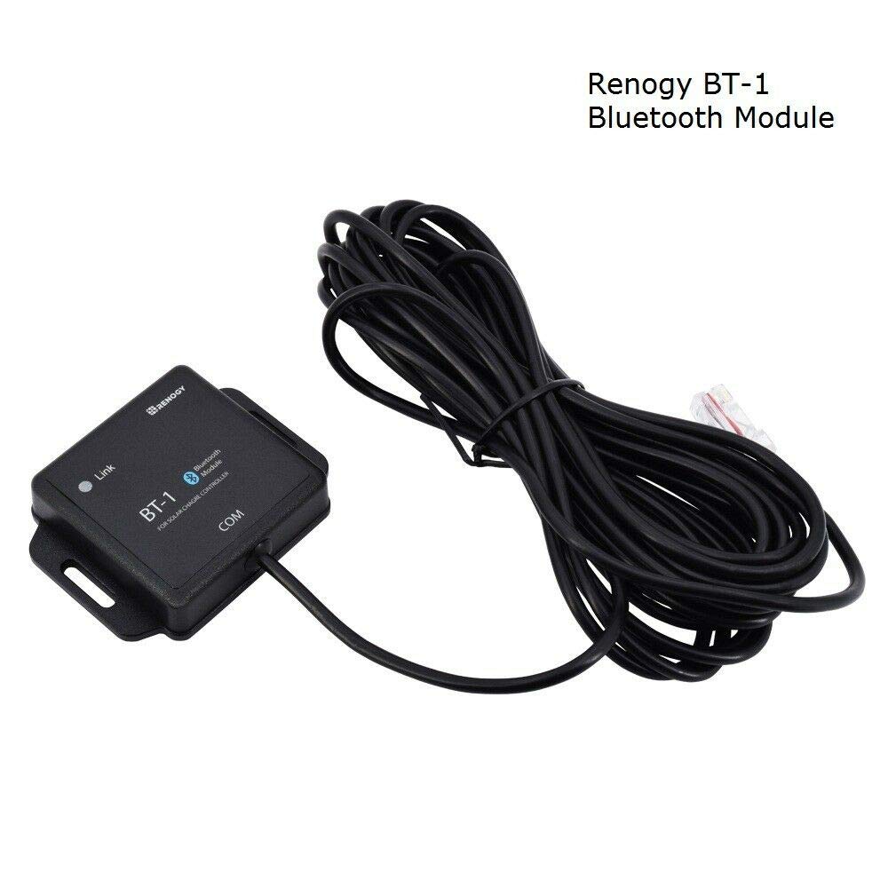 Renogy Rover 20A 12V24V entrada de CC automática MPPT controlador de carga solar parámetro pantalla LCD ajustable regulador de panel solar apto para
