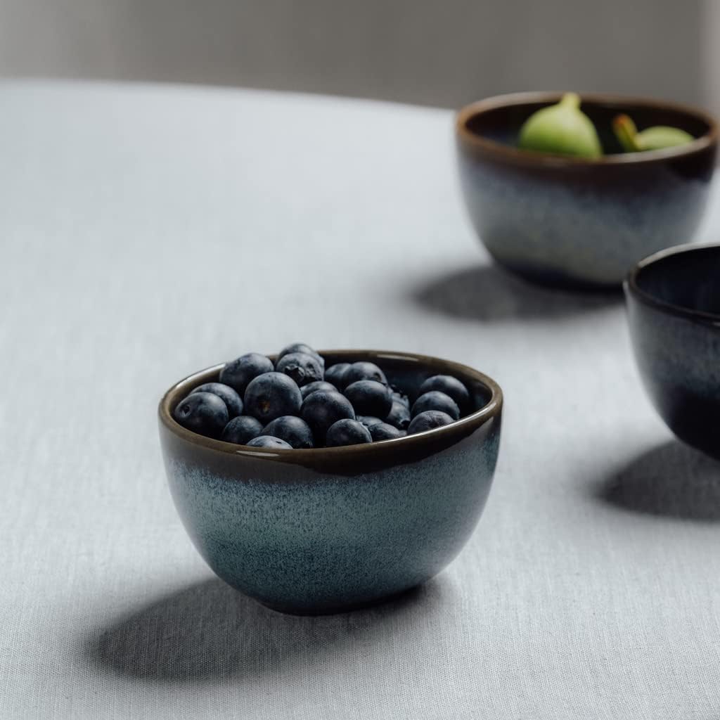 like. by Villeroy & Boch – Lave Glacé Dip Bowl 4 x 4 x 2.25 in, turquesa, loza