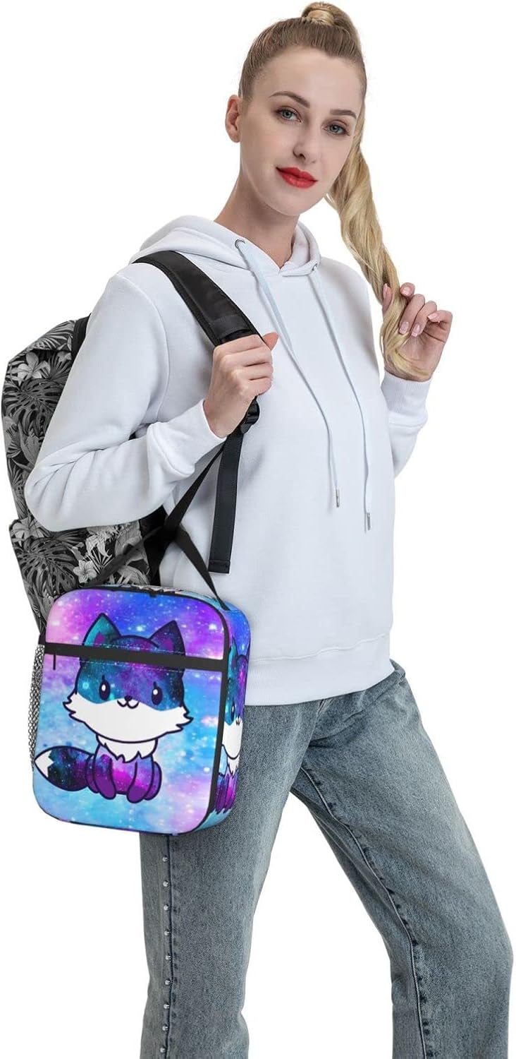 Lonchera para niños y niñas, con aislamiento, reutilizable, para el trabajo, para mujeres, hombres y adultos