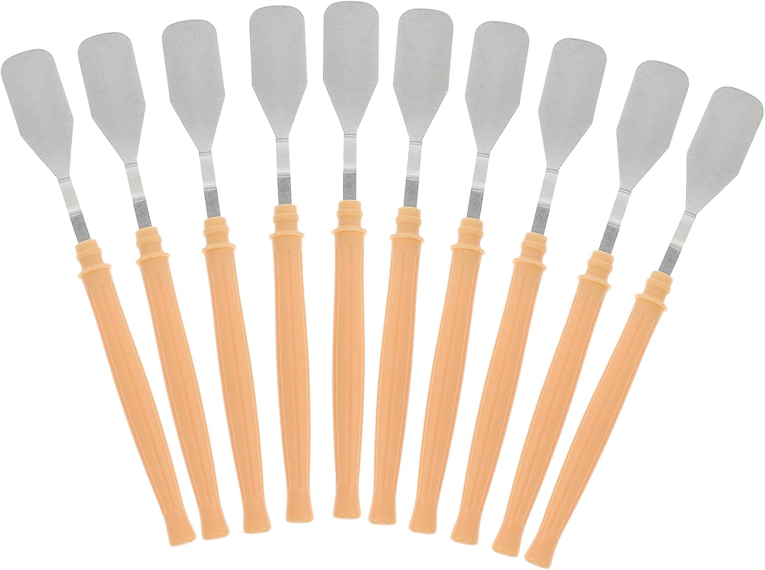 Gadpiparty espátula de acero inoxidable espátula para pintura al óleo acrílico mezcla de color artista herramientas de arte suministros espátula de