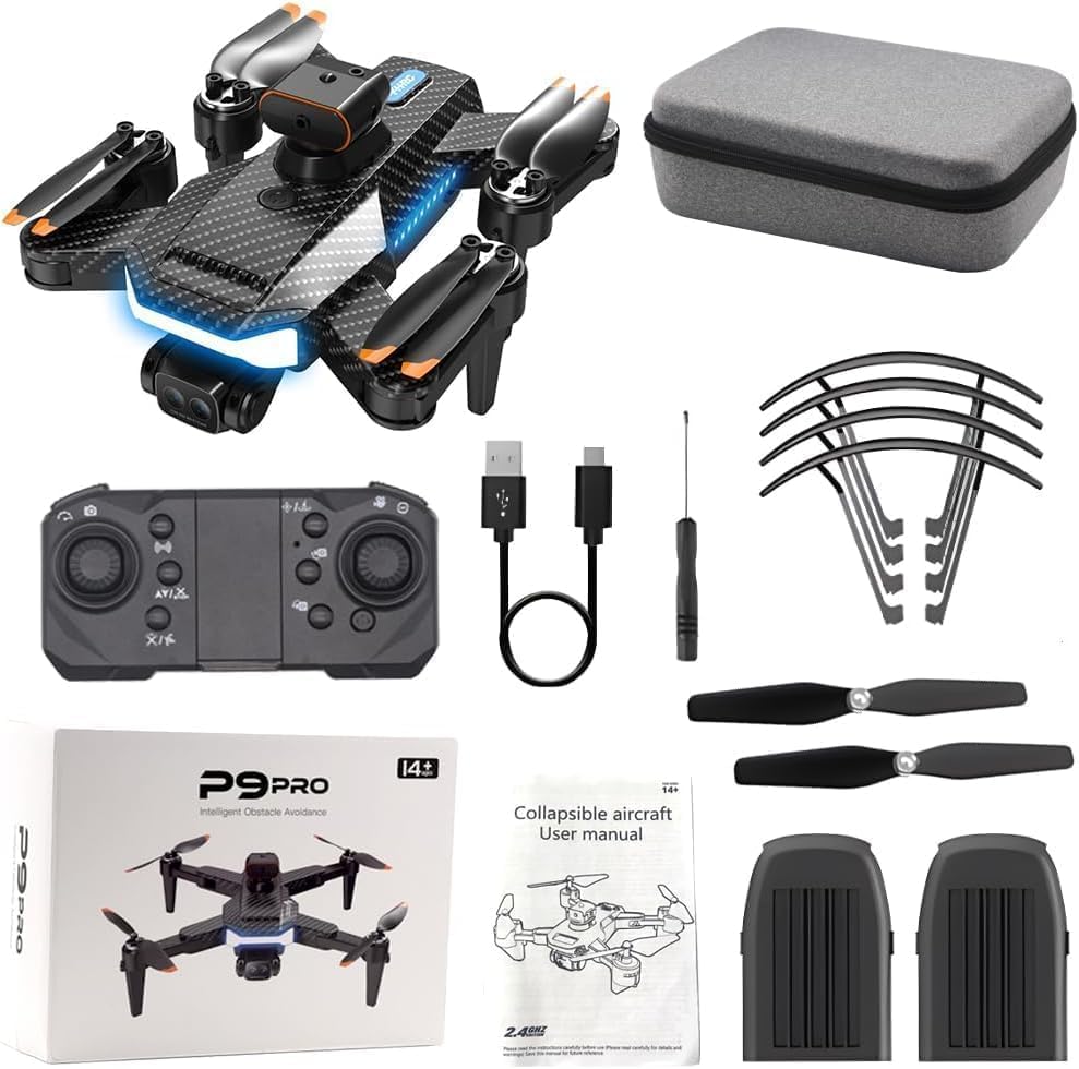 Drone motor sin escobillas con cámara ajustable 1080P HD