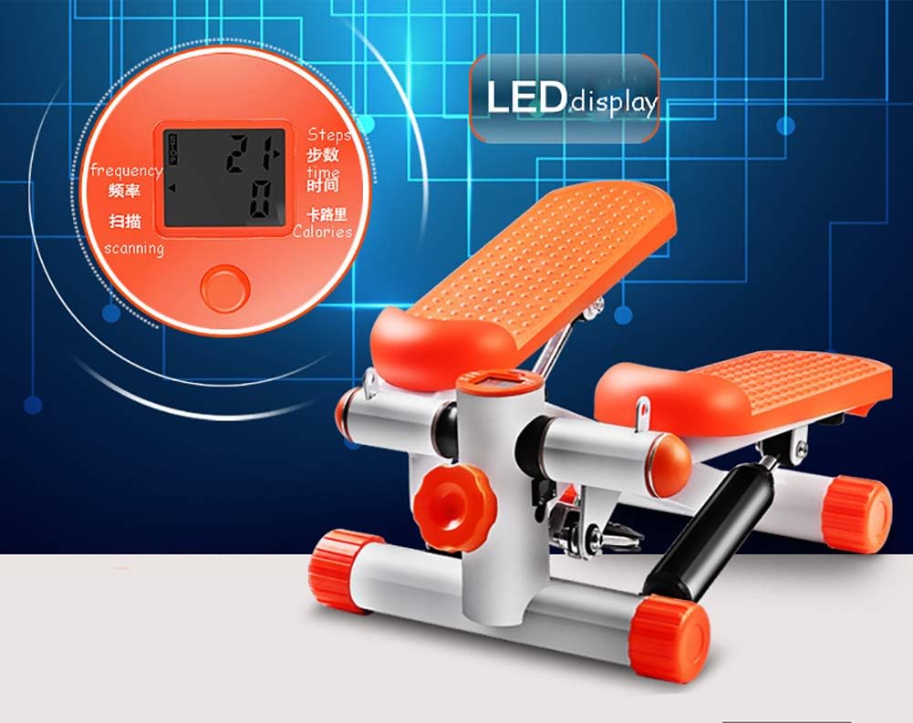 Equipo de ejercicio multifuncional paso a paso Quemar calorías Fitness Ejercitador aeróbico con bandas de resistencia Gimnasio doméstico