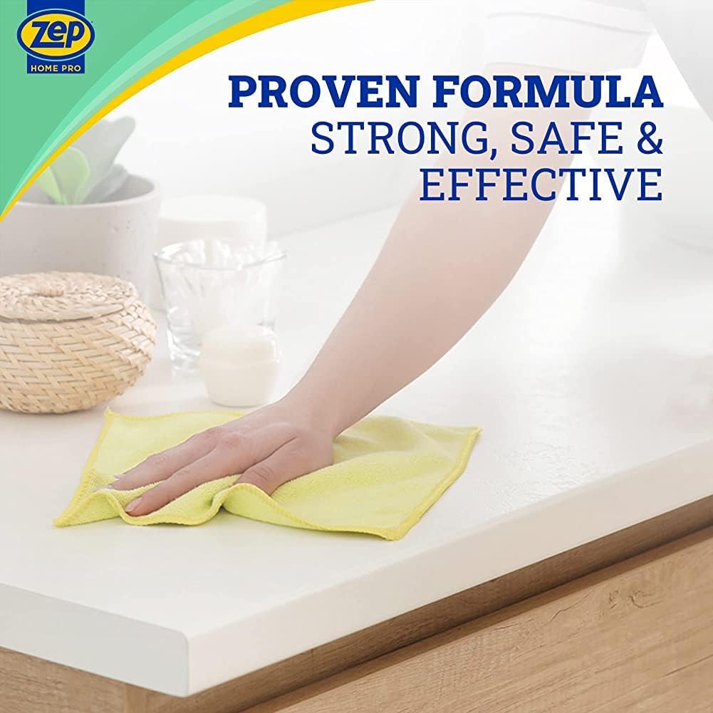 Zep Home Pro Limpiador de baño espumoso multiusos – 32 onzas líquidas – R53106 – Potencia de limpieza profesional de confianza ahora en aromas