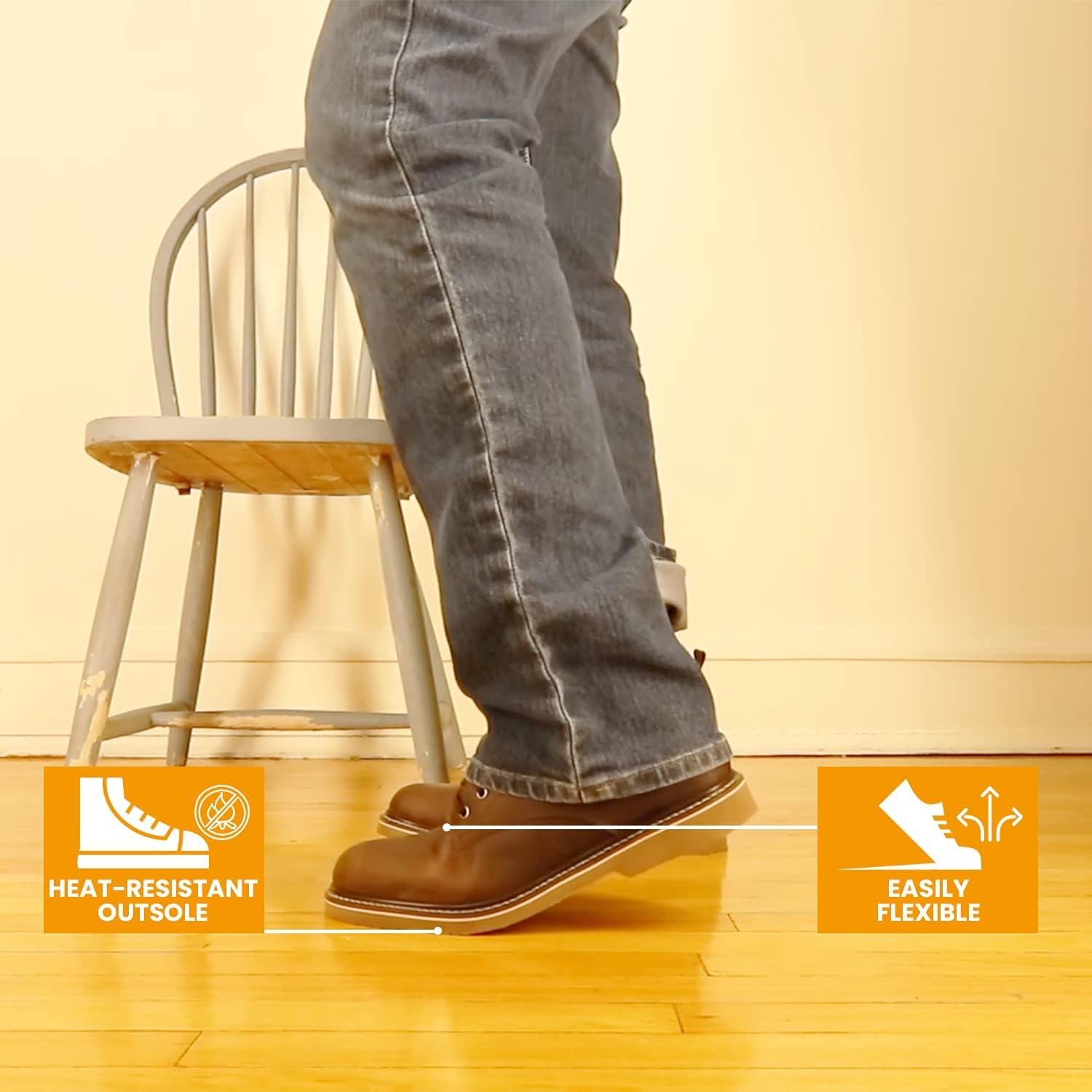 Golden Fox Boondocker Pro – Botas de seguridad (6 pulgadas)