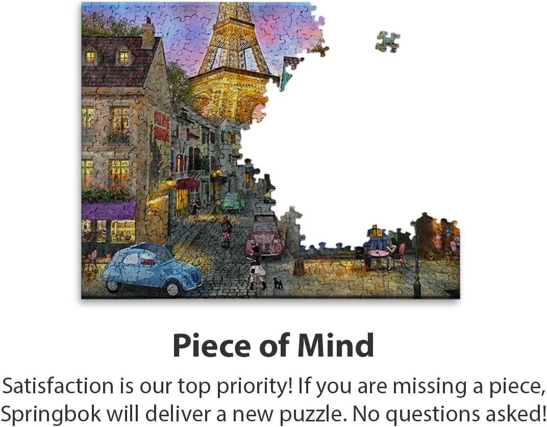 Springbok Puzzles Eiffel Mágica Rompecabezas (1000piezas)