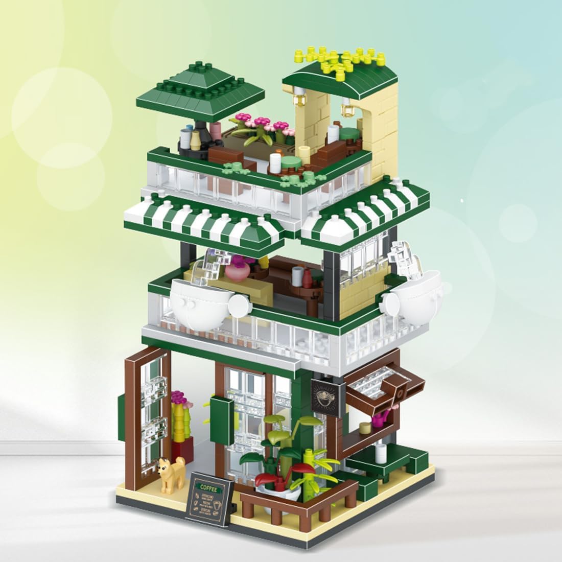Mini juguetes de bloques de construcción de casa, más de 1000 piezas de bloques de construcción en miniatura para adultos y niños mayores de 14