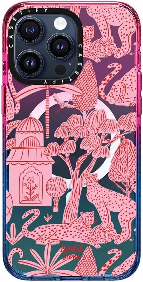CASETiFY Impact – Funda para iPhone 15 Pro Max 4 veces probada contra caídas de grado militar, protección contra caídas de 8.2 pies, compatible con