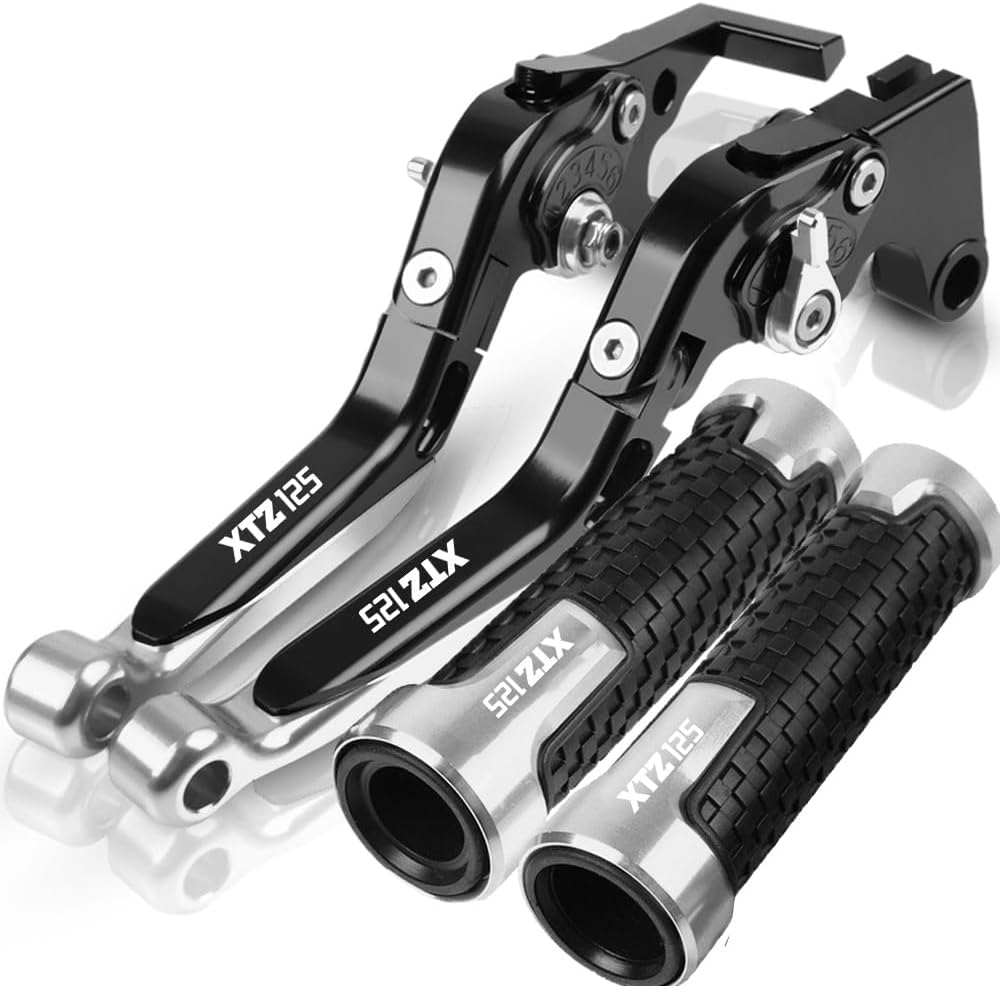 Empuñaduras de motocicleta para Ya&maha XTZ125 XTZ 125 XTZ-125 2003 2004 2005 2006 2007 2008 2009 2010 11-2016 manija del manillar de embrague de