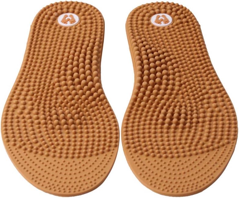 Revs Plantillas de masaje de alta calidad. Plantilla de reflexología suave de nódulos de goma para masajear y revitalizar tu suela. Terapia natural