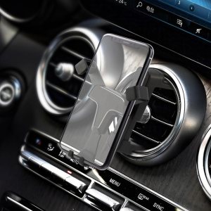 1797 Soporte de montaje de teléfono para Mercedes Benz Mini Cooper salida de aire redonda CLA CLS GLA GLB GLC ABC E Class Accesorios compatibles con 1797 Soporte de montaje de teléfono para Mercedes Benz Mini Cooper salida de aire redonda CLA CLS GLA GLB GLC ABC E Class Accesorios compatibles con