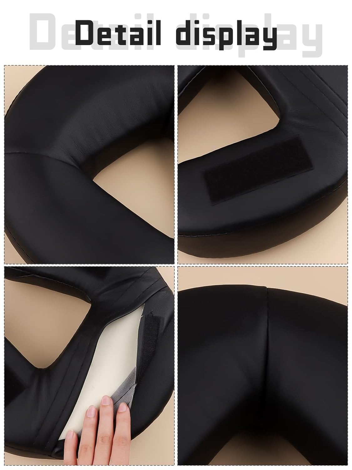 EBANKU Juego de cojines universales ajustables para mesa de masaje, cama y almohada