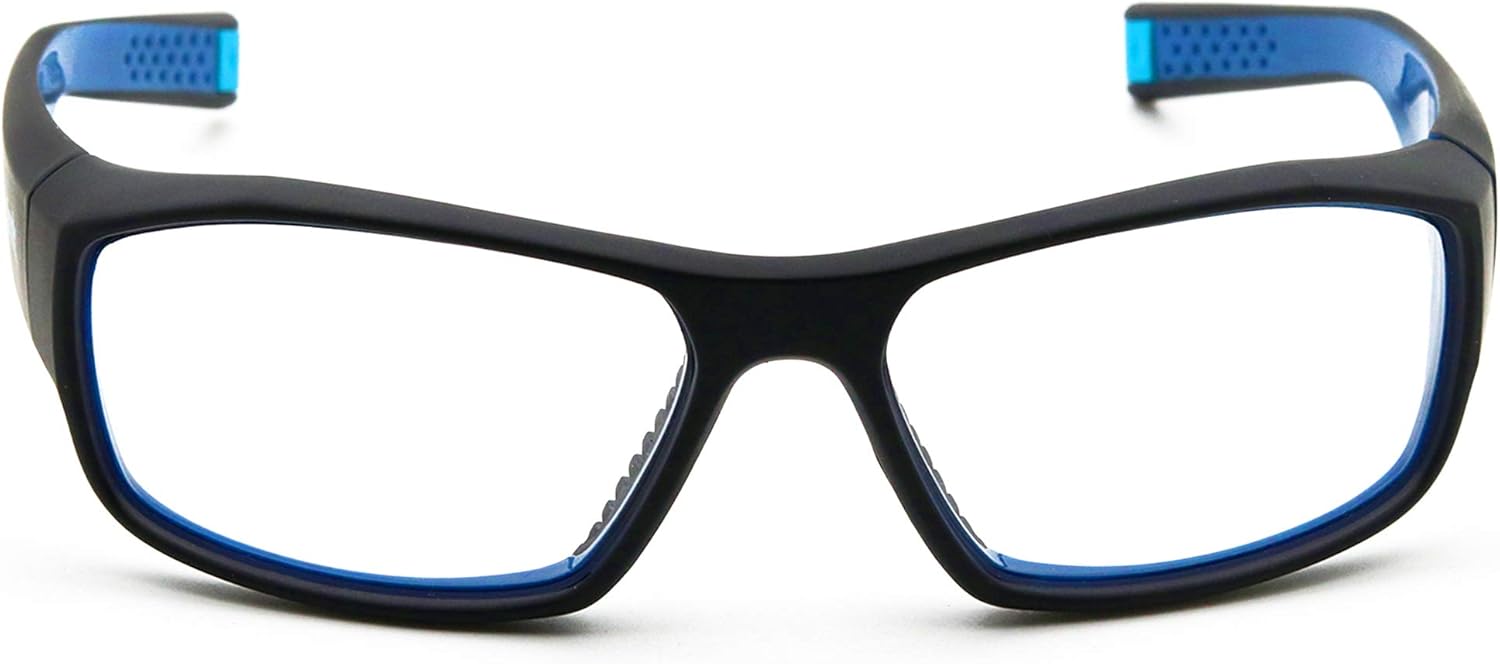 MYSANDY Gafas de seguridad antivaho para hombres, protección ocular sin niebla, tamaño mediano, protección ocular de pistola, almohadillas de goma