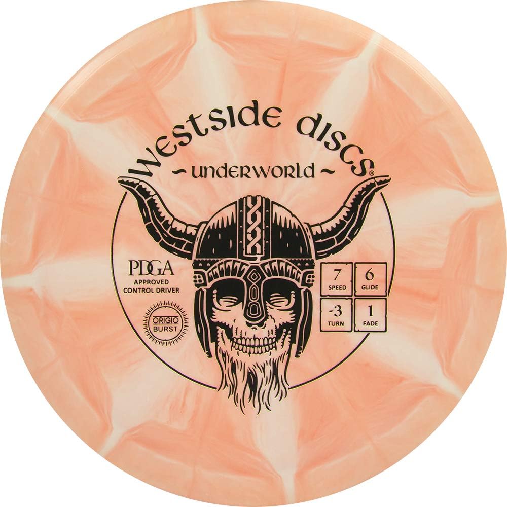 WESTSIDE DISCS Juego de iniciación de golf de disco Origio Burst de tres discos  Juego de golf Frisbee  Underworld Fairway Driver  Warship Midrange