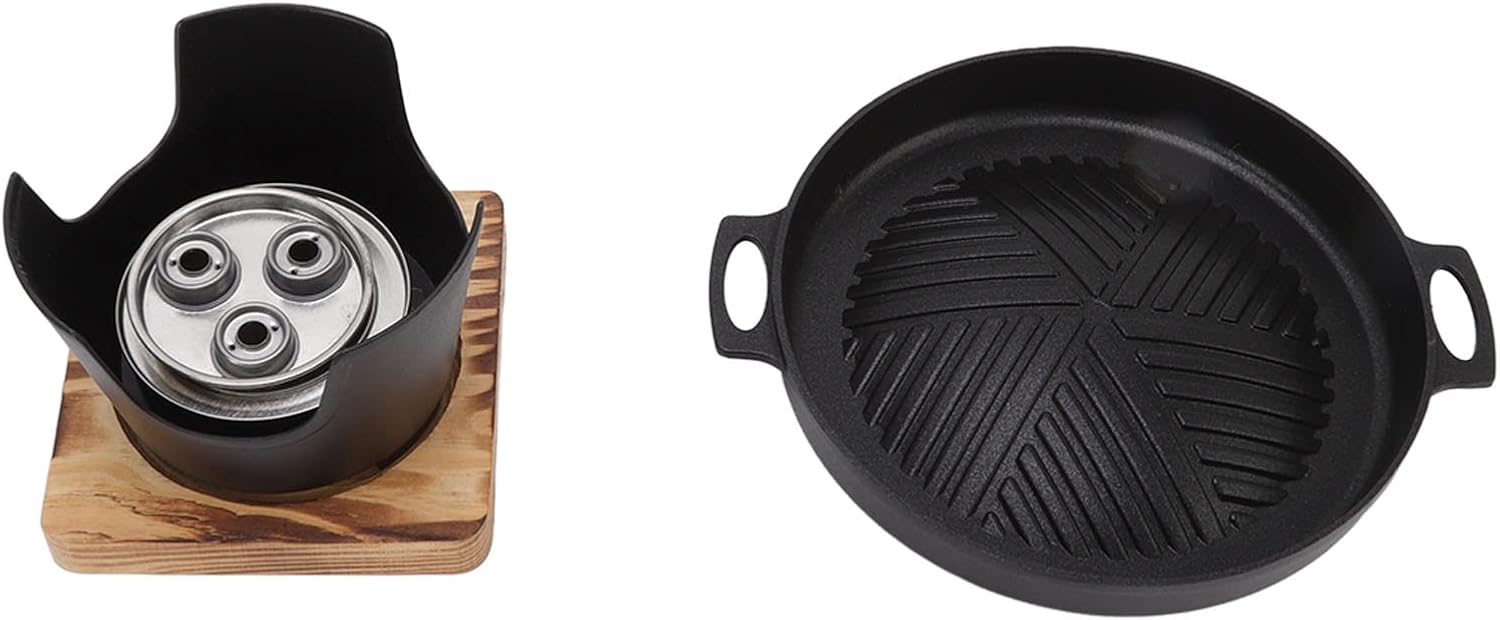 Mini parrilla portátil para acampar, parrilla de mesa, parrilla japonesa para camping, picnic, hogar, parrillas eléctricas para interiores y