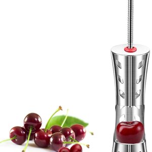 Cherry Pitter – Herramienta descorazonadora de acero inoxidable 304 de alta calidad, herramienta multifunción para eliminar semillas de cerezas para Cherry Pitter – Herramienta descorazonadora de acero inoxidable 304 de alta calidad, herramienta multifunción para eliminar semillas de cerezas para
