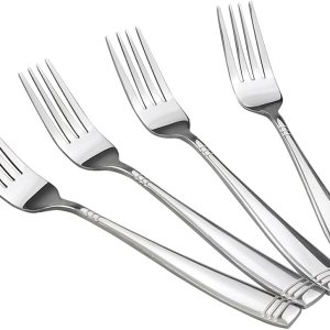 Tenedor de acero inoxidable, 8 pulgadas, juego de 12 Tenedor de acero inoxidable, 8 pulgadas, juego de 12