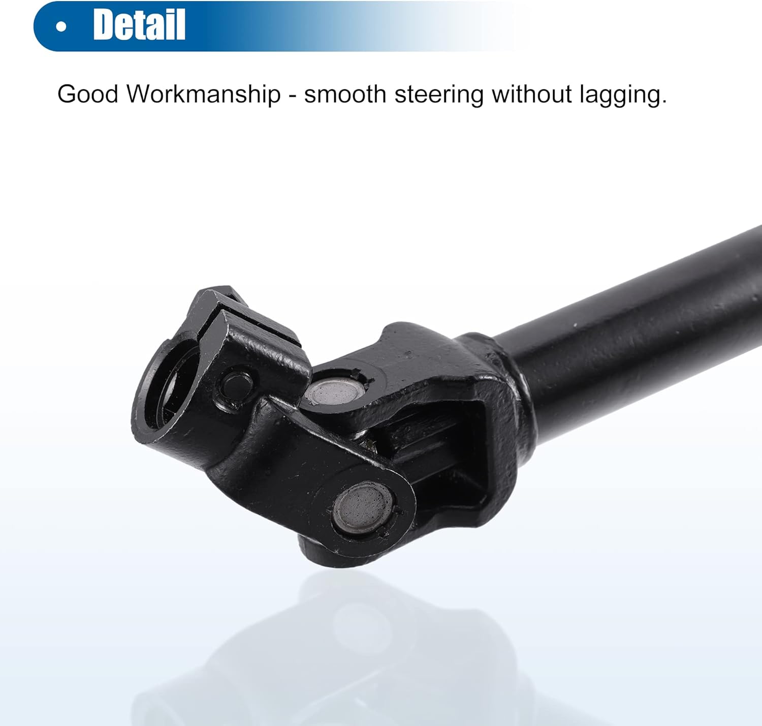 X AUTOHAUX Columna de dirección eje intermedio para Ford Explorer 2011-2019 para Ford Flex 2010-2019 para Lincoln MKT 2013-2019 Eje inferior
