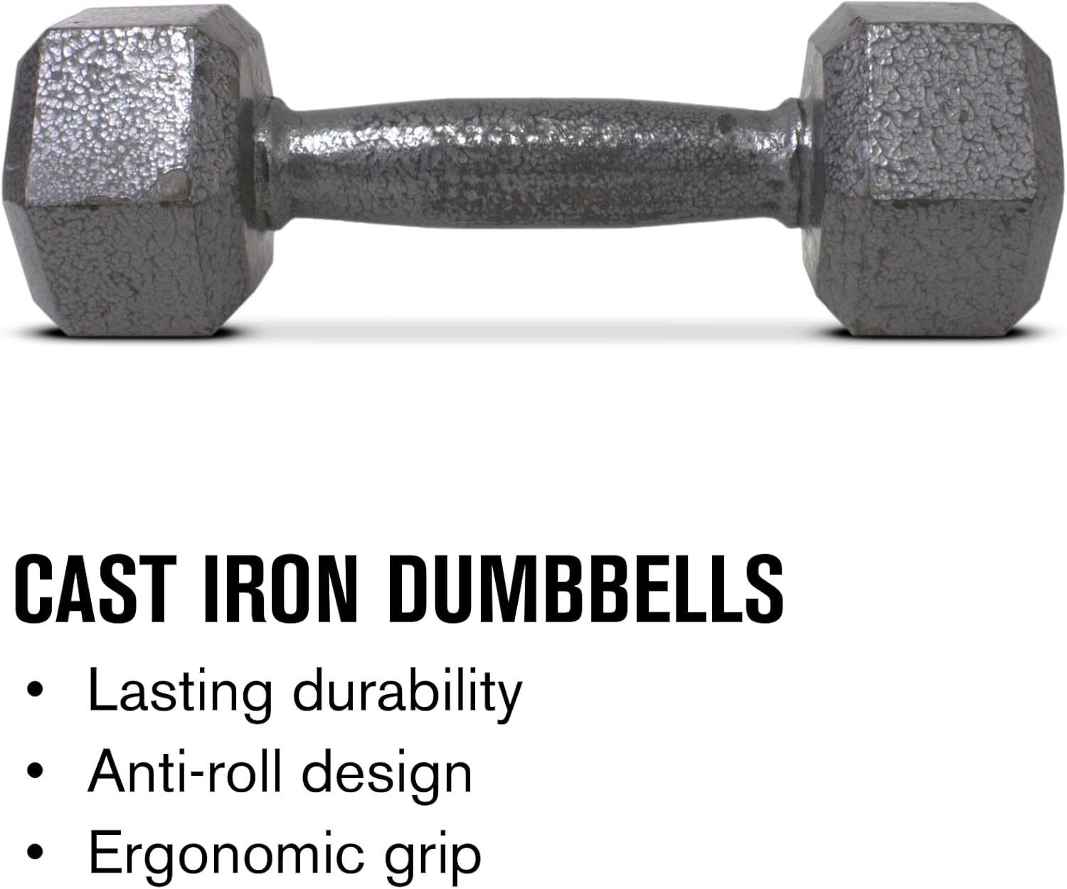 Weider Mancuerna hexagonal de hierro fundido