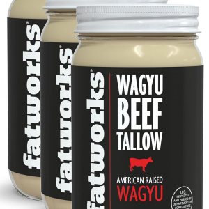 Fatworks 100% American Wagyu Tallow, Pit Master Secret Weapon, certificado Wagyu, KETO, PALEO, CARNIVORE, WHOLE30, no hidrogenado, de origen Fatworks 100% American Wagyu Tallow, Pit Master Secret Weapon, certificado Wagyu, KETO, PALEO, CARNIVORE, WHOLE30, no hidrogenado, de origen
