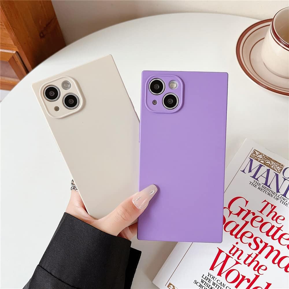 Cocomii Funda cuadrada para iPhone 11, protector de cámara de silicona cuadrado, delgado, ligero, mate, silicona suave y sedosa al tacto, funda