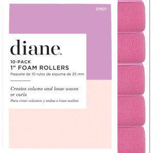 Diane Rodillos de espuma, rosa, 1 pulgada Diane Rodillos de espuma, rosa, 1 pulgada