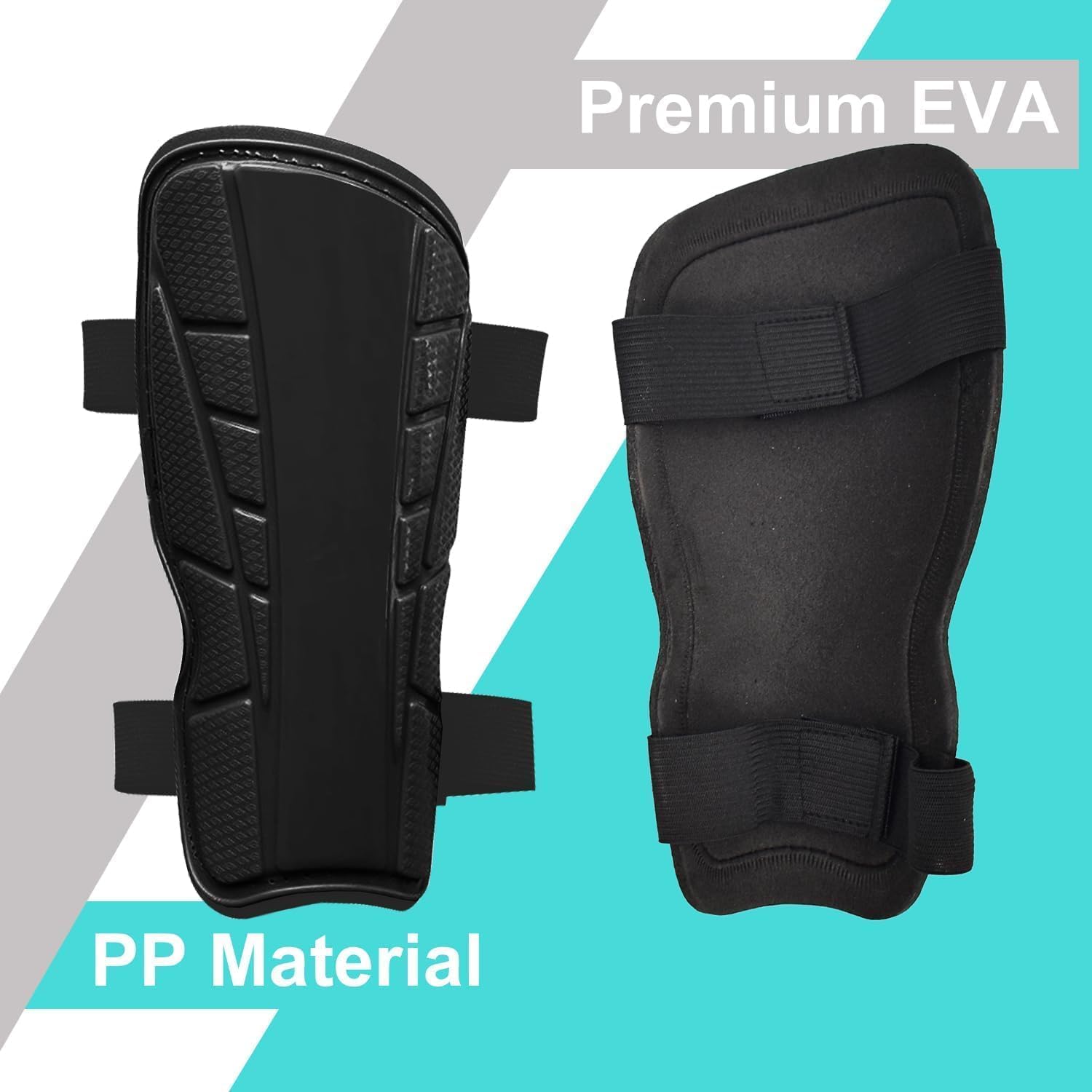 Senston Espinilleras de fútbol para niñosjóvenes, espinilleras de balón de fútbol unisex protectoras