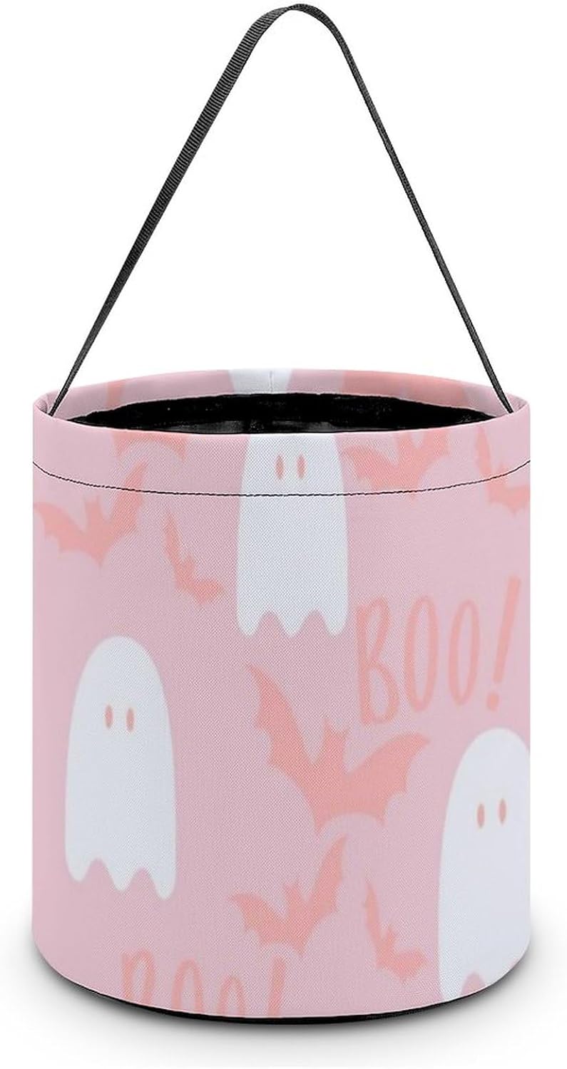 Bolsa de cubos de dulces de Halloween, cesta de dulces de Halloween, bolsas de truco o trato, bolsa de tela, regalo para niños, fiestas de Halloween