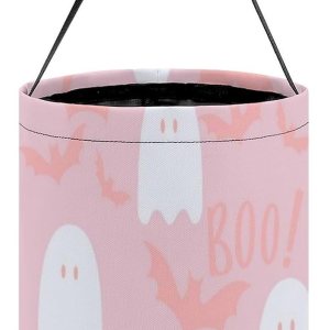 Bolsa de cubos de dulces de Halloween, cesta de dulces de Halloween, bolsas de truco o trato, bolsa de tela, regalo para niños, fiestas de Halloween Bolsa de cubos de dulces de Halloween, cesta de dulces de Halloween, bolsas de truco o trato, bolsa de tela, regalo para niños, fiestas de Halloween